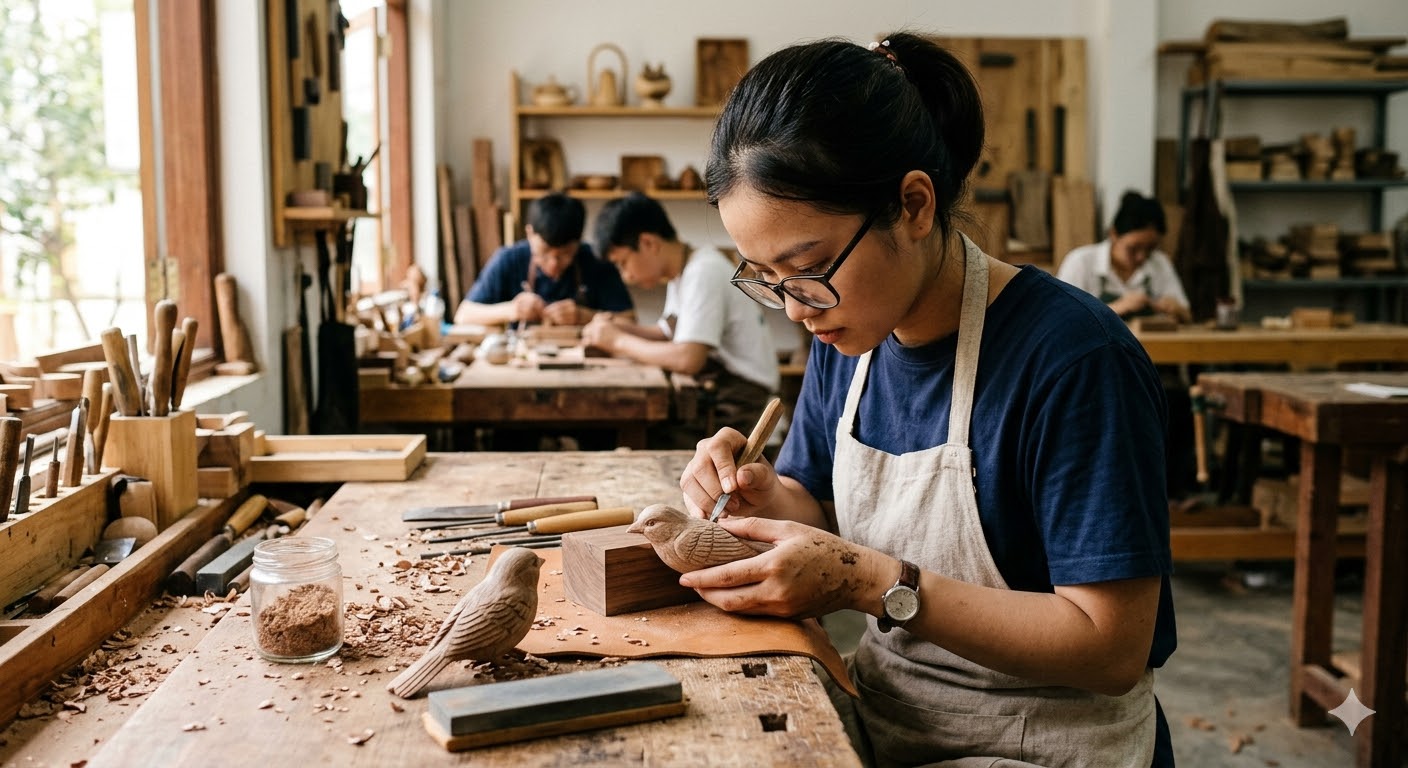 Điêu khắc gỗ